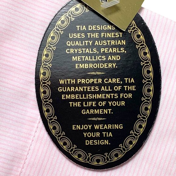 VINTAGE TIA Deadstock Novelty 50's Diner Embroidered Button Down Shirt - Picture 7 of 8